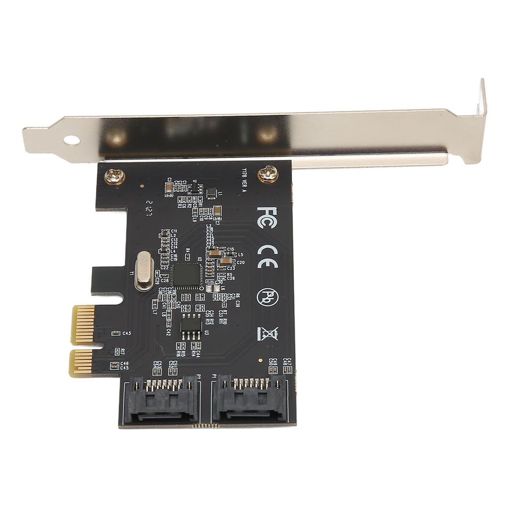 PCIe SATA 3.0 Контроллерная карта 2 порта PCIe на SATA III 6 Гбит/с Поддержка IDE AHCI интерфейса PCIe на SATA Адаптерная карта