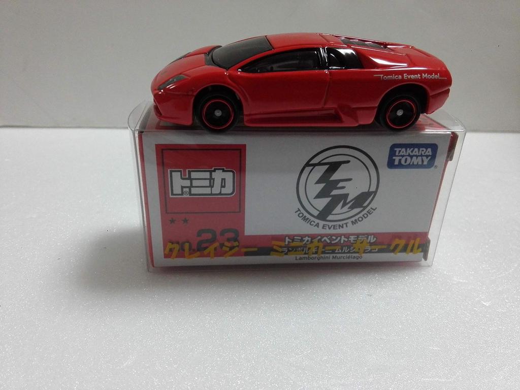 Tomica Event Model 23 Lamborghini Murcielago Crazy Miniature Car Circle with Shipped from Amazon Warehouse No. Case,