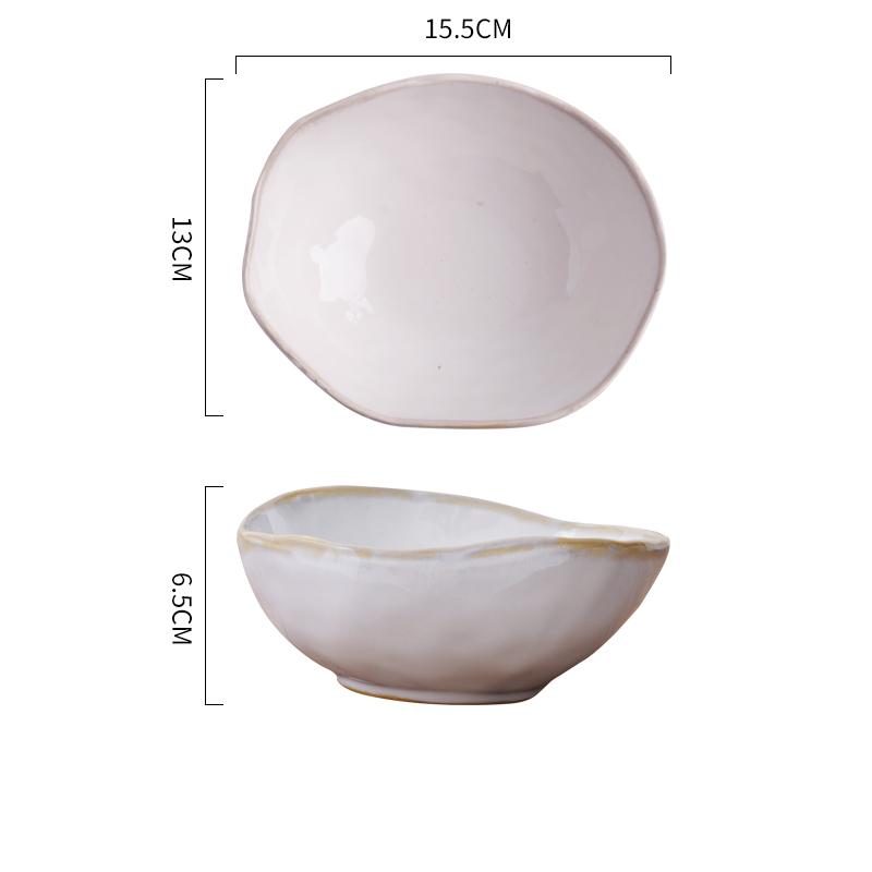 Керамическая тарелка, столовая посуда в форме миски для супа, тарелки для пасты, стейков, бытовые блюда для суши, салатницы, закуски, десерты, противни для выпечки