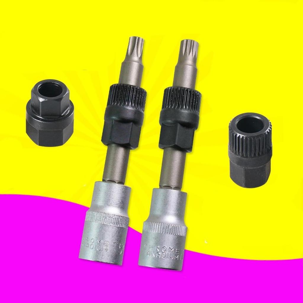 Инструмент для снятия шкива генератора с шестигранником на 33 зуба, шкив свободного хода муфты генератора, аксессуары для инструмента для разборки