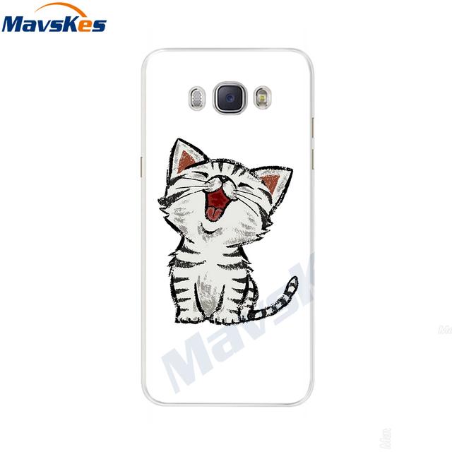 Чехол для телефона для Samsung Galaxy J7 2016, чехол J5 2016 J510f, окрашенный силиконовый чехол из ТПУ для Samsung J3, J5, J7 2016, чехол