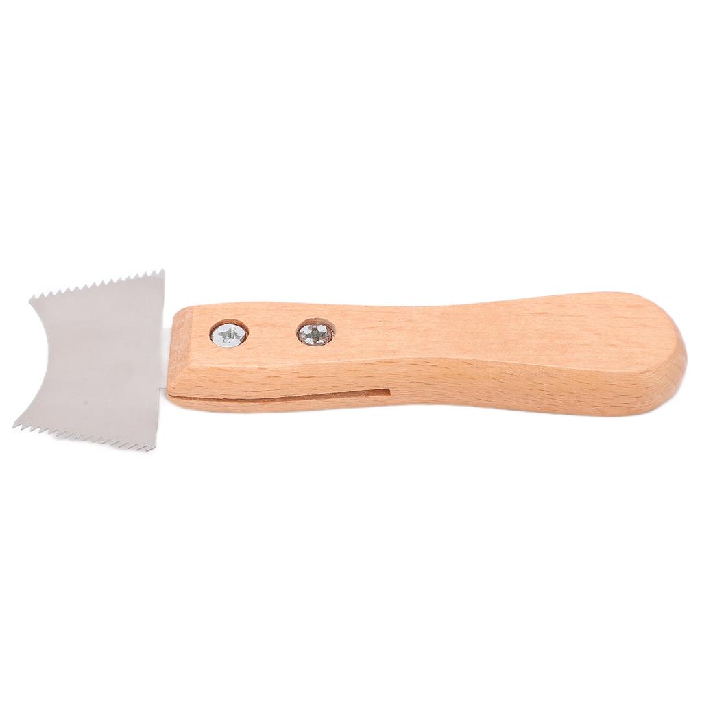 Пильное полотно для пропилов под лады, Нож для чистки ладов, Инструменты с ручкой из бука для музыкального инструмента M02835