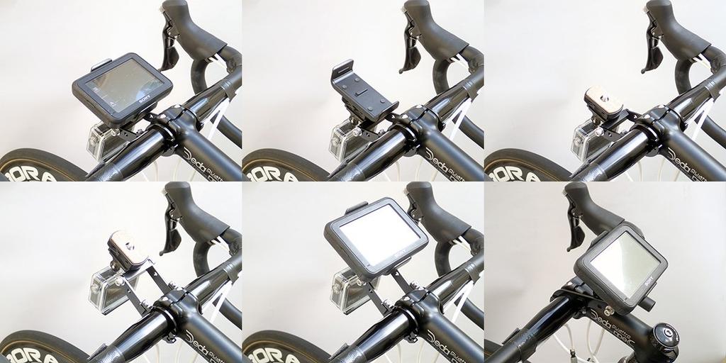 REC-MOUNTS Type19 + Head Part T3 Mount for Sony NavU or Action Cam & Light, Compatible with NV-U37 and NV-U35 [Type19-T3-S318]