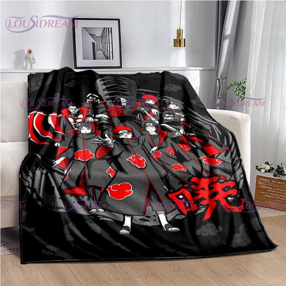 Креативное одеяло с принтом аниме N-Наруто, мягкое качественное покрывало для дивана-кровати, волосатое одеяло, фланелевое одеяло, покрывала, подарочные одеяла