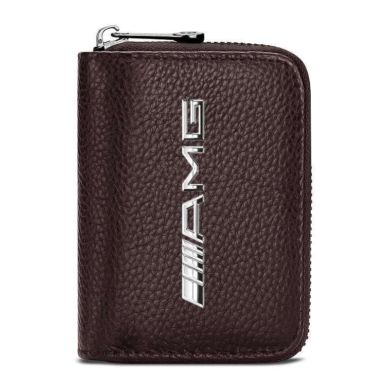 Кошелек для водительского удостоверения, ID-карты, паспорта из натуральной кожи для Mercedes Benz GLA C E S G Class CLA GLK W211 W212 W213, автомобильные аксессуары