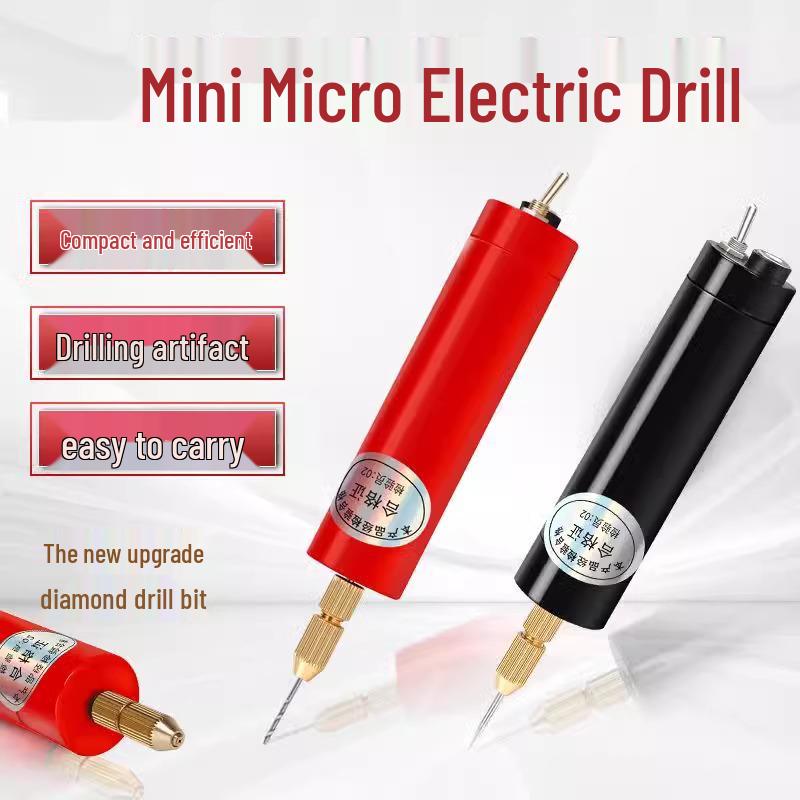 Миниатюрная электрическая USB-дрель ручной работы для полировки кристаллической эпоксидной смолы и грецкого ореха