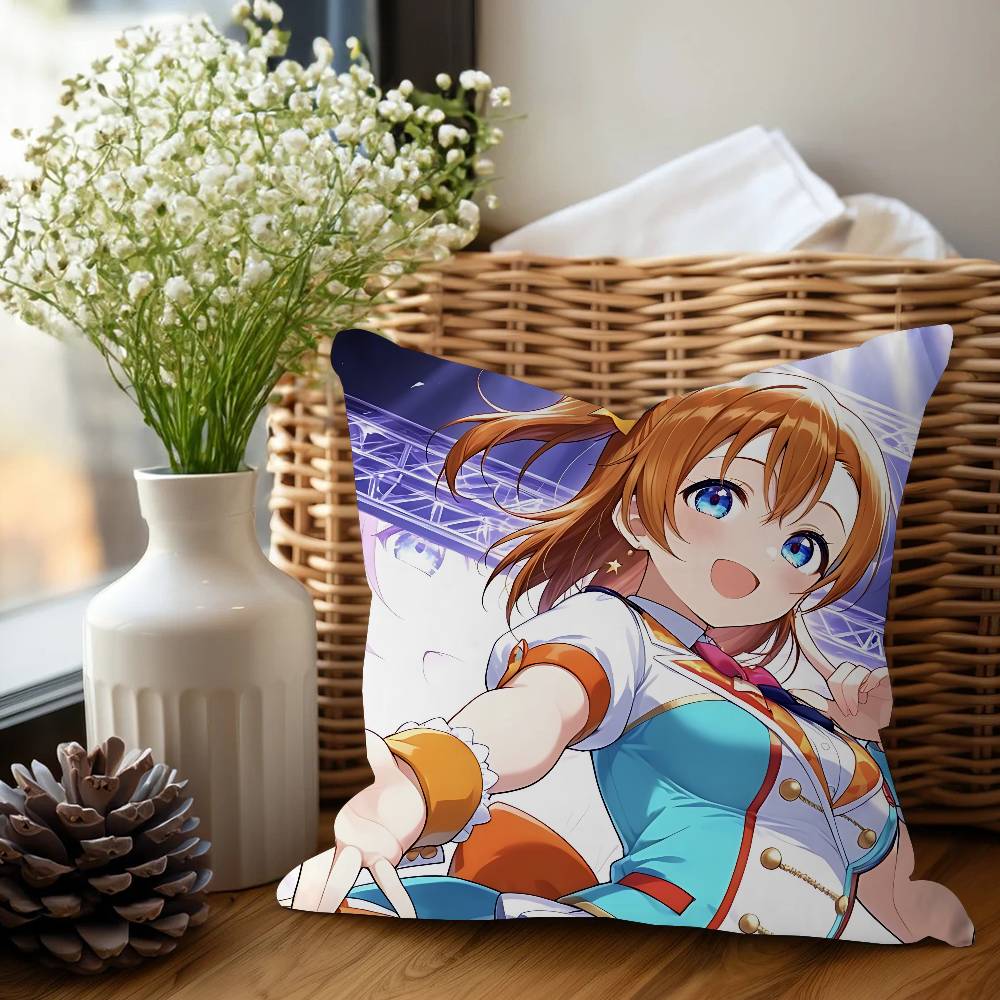 Аниме Love Live Косака Хонока Наволочки Домашнее Постельное Белье Декоративная Наволочка Свадебная Супер Мягкая Наволочка