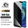 Anti-Spy Screen Protector For iPhone 14 13 12 11 PRO MAX MINI Privacy Glass For iPhone 14 Pro Max 7 8 Plus X XS Max XR Tempered Glass