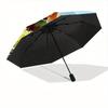 1pc Zootopia Automatic Umbrella 8-Bone Design Compact Gear for Outdoor Travel,Perfect Gift for Friends' Birthdays y250813019