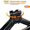 2Ton Mechanical Manual Scissor Jacks With Stabilizer Base & Handle For Car/SUV Tire Replacement And Emergency Roadside Repair