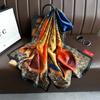 180*90cm Luxury Brand Ladies Spring Summer Long Silk Scarf Shawl Digital Painted Shawl Gogh Oil Painting Lady Foulard Bandanna