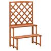 VidaXL Plant Support and Trellis 70x42x115cm Solid Fir Wood
