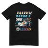 Футболка с distressed-хромированным неоновым принтом Indianapolis Motor Speedway Indy 500