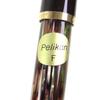 Excellent PERIKAN fountain pen M&K brown stripes Dark brown gold 14K mens 400NN Used
