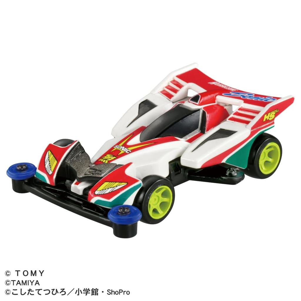 TAKARA TOMY Tomica Premium Tomica Premium Unlimited Bakusou Kyoudai Let's & Go Mini 4WD Hurricane Sonic Mini Car Toy Ages 6+
