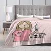 Одеяло Enfermera En Apuros Cool Nurse Injector Travel Flannel Throw Blanket Super Warm Couch Chair Sofa Bed Design Bedspread