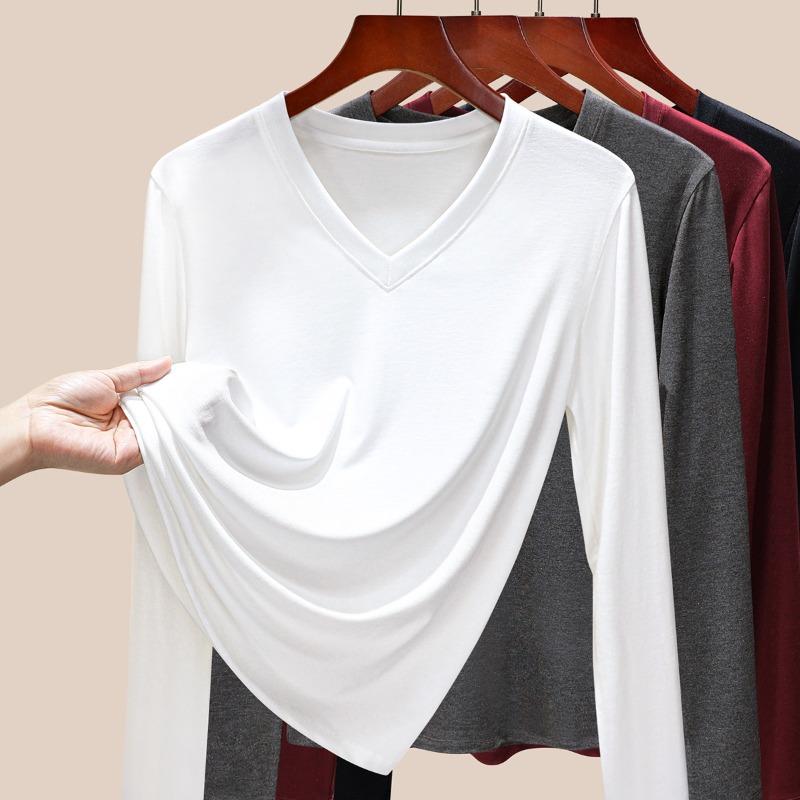 Tencel Sunscreen Blouse Long-sleeved Women's Thin Mask Top New Bottoming Shirt