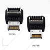 USB3.1 Type E Connector 90 Degree Angled Elbow Type C Converter Cable Splitter for Computer Mainboard Front Panel USB Adapter