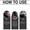 Car Interior Plastic Restorer Back to Black Shine for Dashboard Door Panel and Leather Seats Repair Coating with UV Protection for Daily Care
