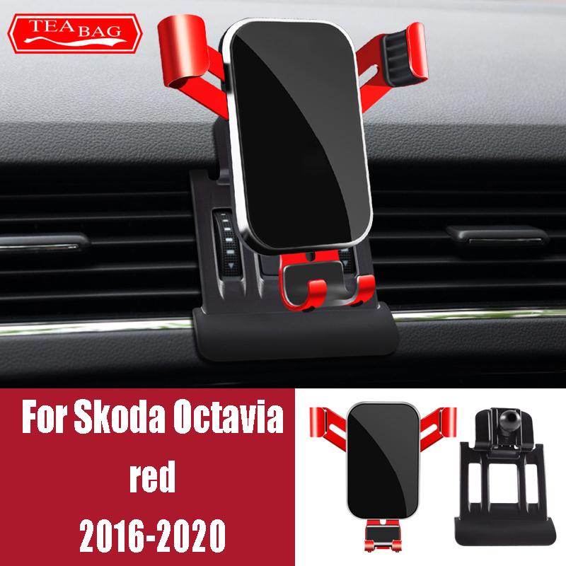Adjustment Car Phone Holder For Škoda Skoda Octavia Superb Spaceback Rapid 2013- Stand Air Vent Mount Bracket
