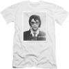 Элвис Пресли - Мужская футболка премиум-класса Slim Fit в рамке