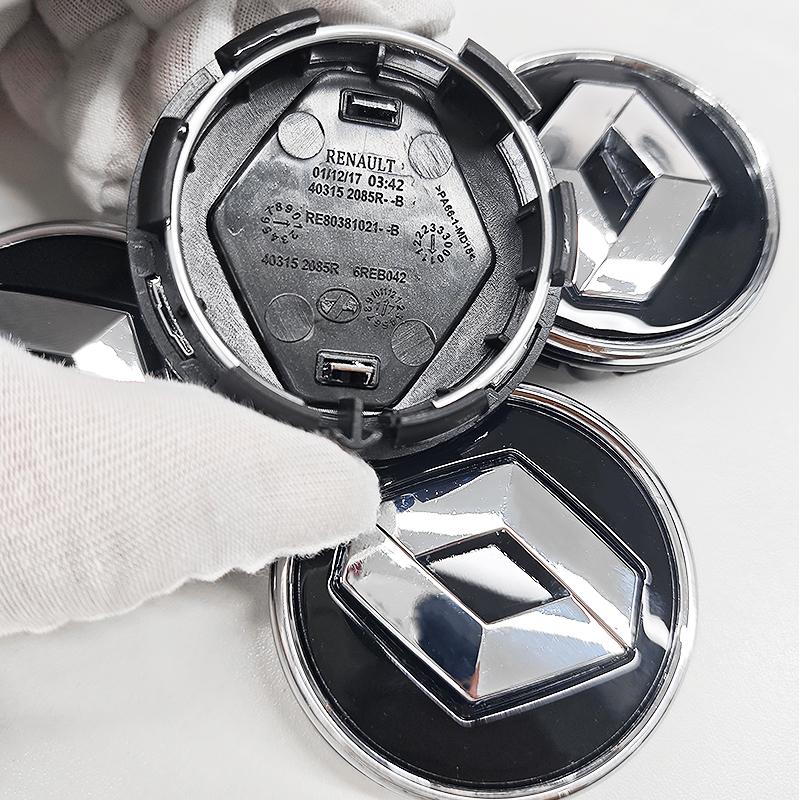 4Pcs 57mm Car Wheel Hub Center Caps Rim Cover Badge For Renault RS Koleos Captur Kadjar Megane 2 3 Clio 4 Scenic Accessories n222