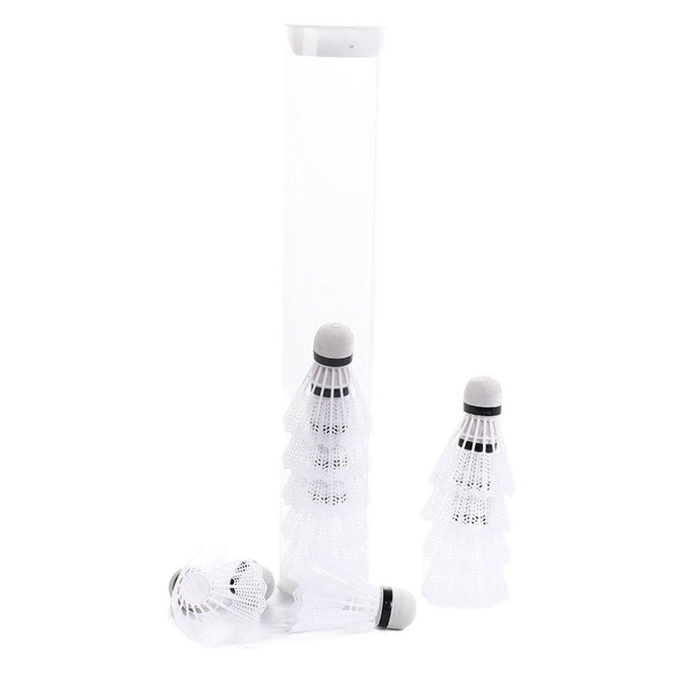 Многоцветный ветрозащитный бадминтон 6/12 шт. портативный пластиковый волан для бадминтона мяч в помещении и на открытом воздухе