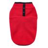 Pet clothes, dog clothing, stand-up collar placket fleece (sleeveless) lightweight fleece RY