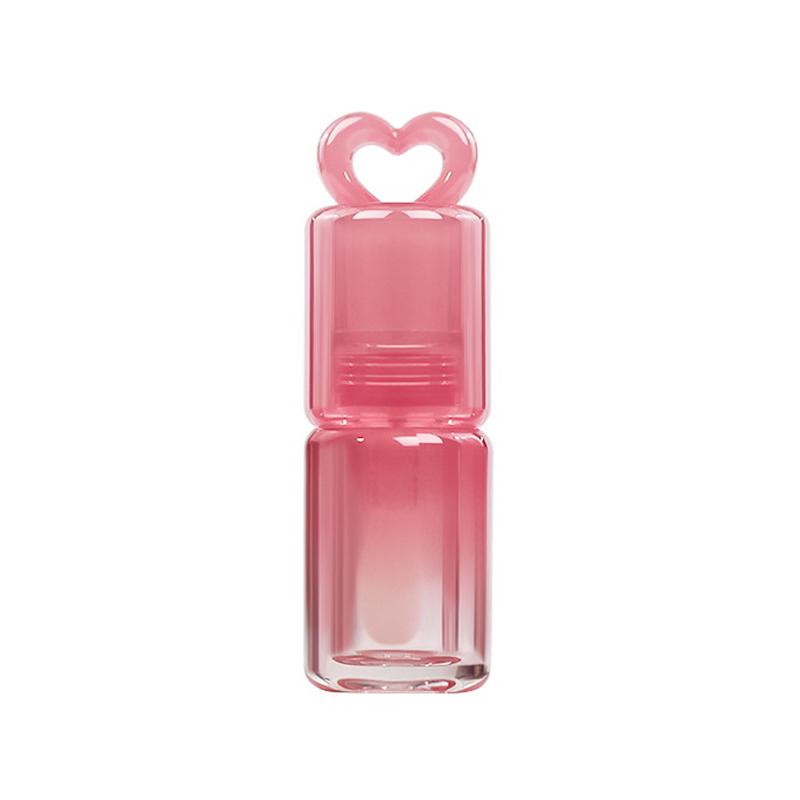 3.5/5ml Cute Bunny Shape Lip Gloss Tube Keychain Rabbit Lip Glaze Empty Container Cosmetic Package Material with Key Chain