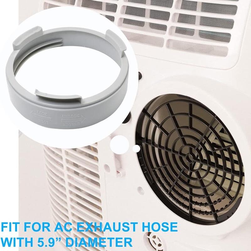 Мобильный разъем выхлопной трубы кондиционера Портативный разъем выхлопной трубы Круглый разъем с внутренней резьбой