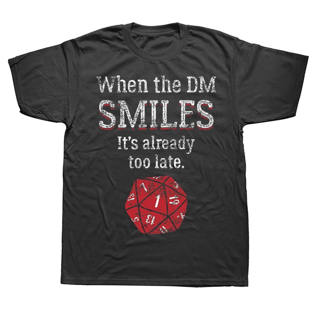 I Have A Plan D20 Dice Role Playing Game DnD T-shirt Novelty Dungeon Dragon T Shirts Graphic Personalized Printed Women Men