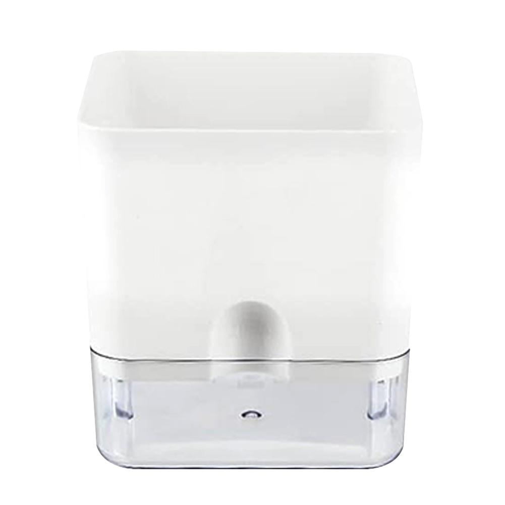 Самополивающийся цветочный горшок, прозрачный цветочный горшок с видимым резервуаром, квадратный цветочный горшок, двухслойный цветочный горшок, садовые принадлежности