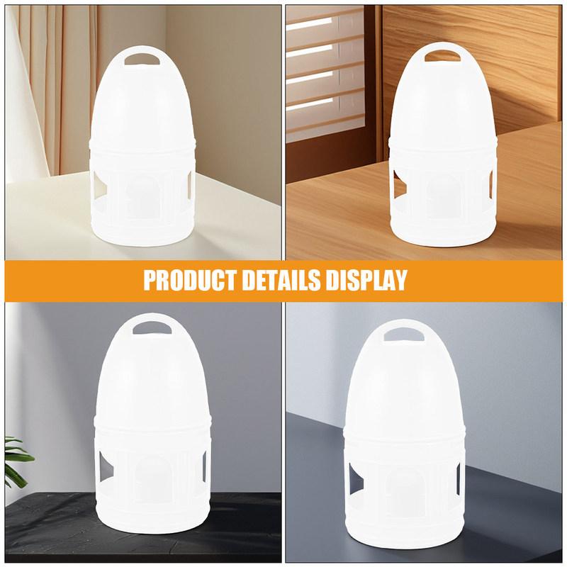 Reusable Pigeon Water Feeder Plastic Carrier Pigeon Drinking Dispenser Large Capacity Water Container for Bird Cage