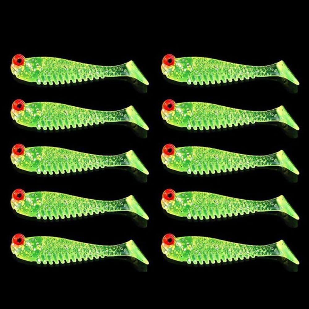 Fishing Bait For Bass Tackle Wobbler Swimbaits Artificial Silicone Bait Luminous Fishing Lure Worm