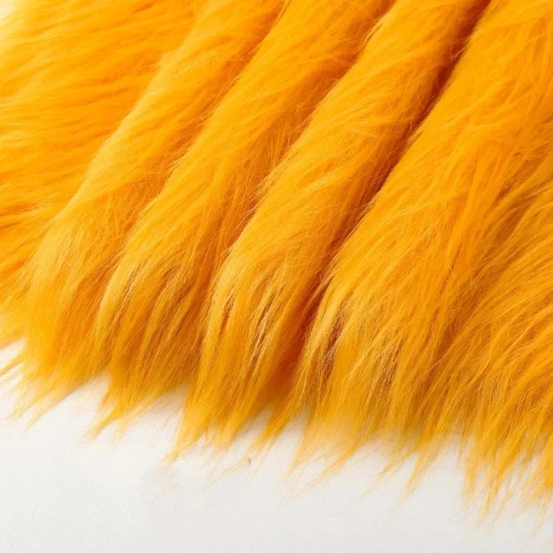 12 см 100x180 см искусственный плюшевый мех ткань для реквизита для фотографий своими руками стул декоративный фон плюшевый коврик игрушка для животных кукольная ткань