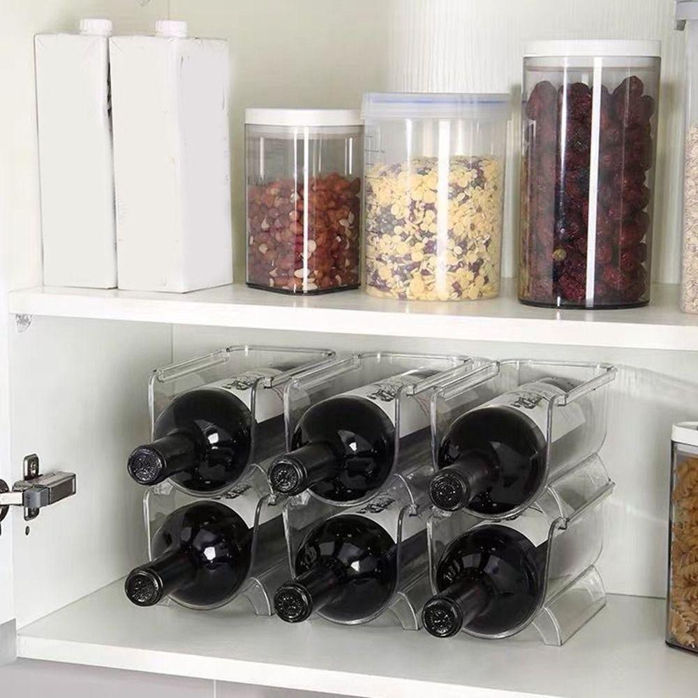 Пластиковый держатель для стакана, устойчивый к падению, стойка для вина, многофункциональный держатель для бутылок с водой, кухня