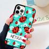 Осень 11 Цветных Божьих Коровок Чехол для Телефона Cover для iPhone 17 Air 16 16e 15 12 11 13 14 Pro Max Apple Plus Coque