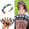 Kid Headband Various Patterns High Elasticity Decorating Colorful Cute Hair Band Clip Strawberry Headwear Accessory for Girls