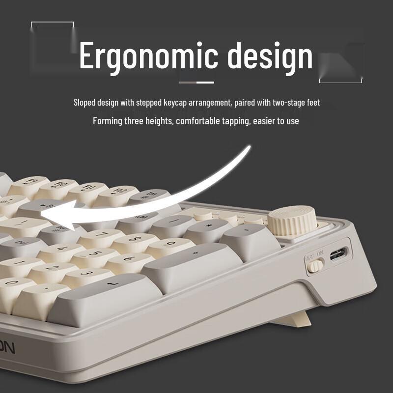 Forerunner V1Pro Tri-Mode Silent Mechanical Feel Keyboard