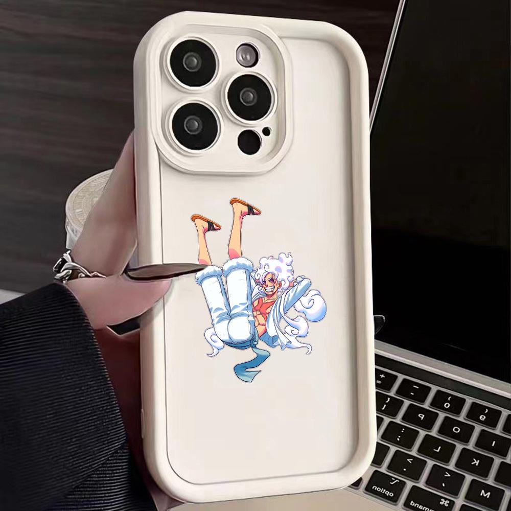 Ae91 Защитные чехлы для телефона One Piece для Xiaomi Poco X5 M6 Redmi Note 13 12 11 Pro 13C 12C A3 9 10 12S Задняя крышка из ТПУ 'Ангельские глазки'