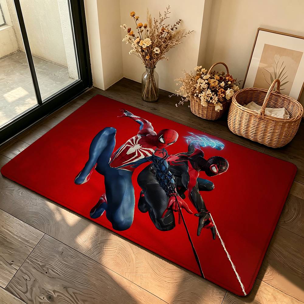 Cool-S-spider-M-manS Carpet Bathroom Anti-slip Mat Door Mat Home Decoration Mat Entrance Door Mat Scratch-resistant Door Mat