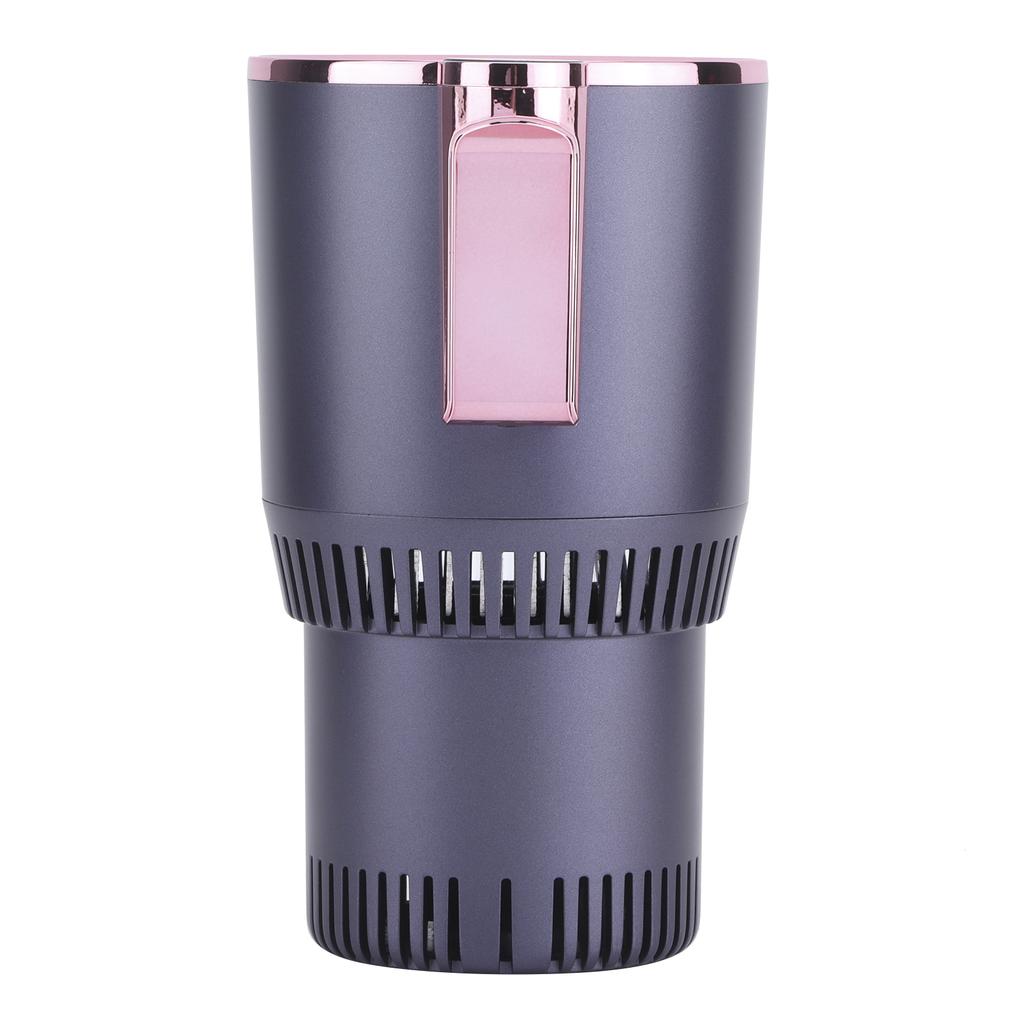 Cooler Warmer Cup Holder 2‑in‑1 Universal Intelligent Aluminum for Home Trip Auto