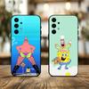 Чехол для телефона S-Sponge F-Funny B-Bob Animation для Samsung Galaxy A73, A72, A71, A70, A53, A52, A51, Других Мягкий Черный Корпус