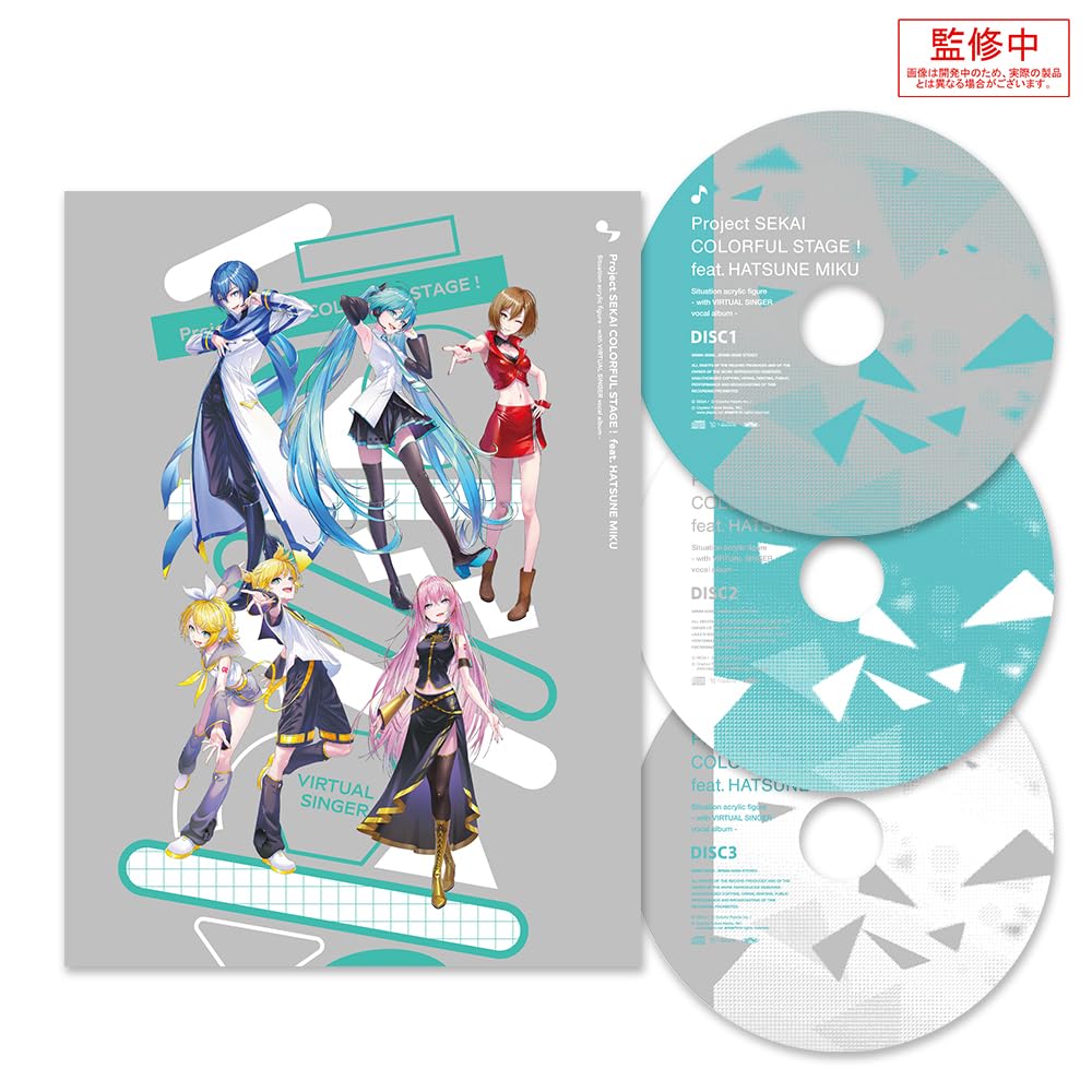 Project Sekai Colorful Hatsune Miku Situation Acrylic Virtual Singer Vocal Stage! Feat. Figure-with Album-