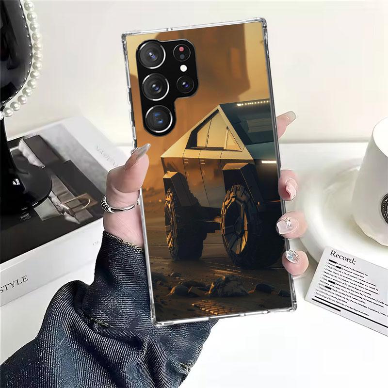 Мягкий чехол для телефона M-Model S 3 с изображением электромобиля для Samsung Galaxy S22 S23 S24 S25 Edge S26 Ultra S20 FE S21 Plus + Fundas Coque Galaxy