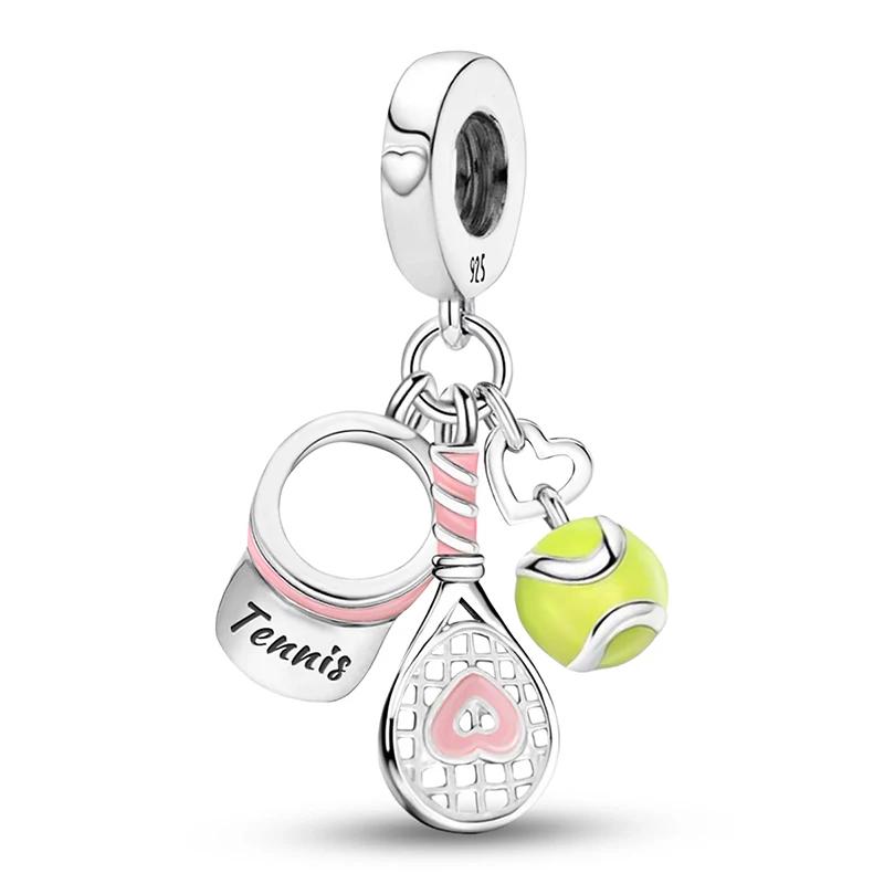 Медь Сестра Любовь Сердце Бабочка Роза Подвеска Шармы Бусины Подходят Оригинальный Пан Браслет Браслет Сделай сам Ювелирные изделия