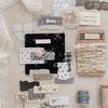 Ретро-наклейки на основу из рваной ткани: Сахарная Поэзия DIY Журнал Коллаж Пакет
