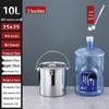 Extra Thick Stainless Steel Multi-Purpose Bucket with Faucet and Buckle