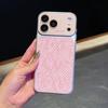 Оригинальный чехол для телефона с текстурой крокодиловой кожи для iPhone 17 Air 16 15 14 13 Pro Max, с большим окном для камеры, защитный от ударов