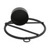 Candle Holder Black Modern Minimalist Metal Round Wall Hanging Candle Holder Wall Decoration Gift